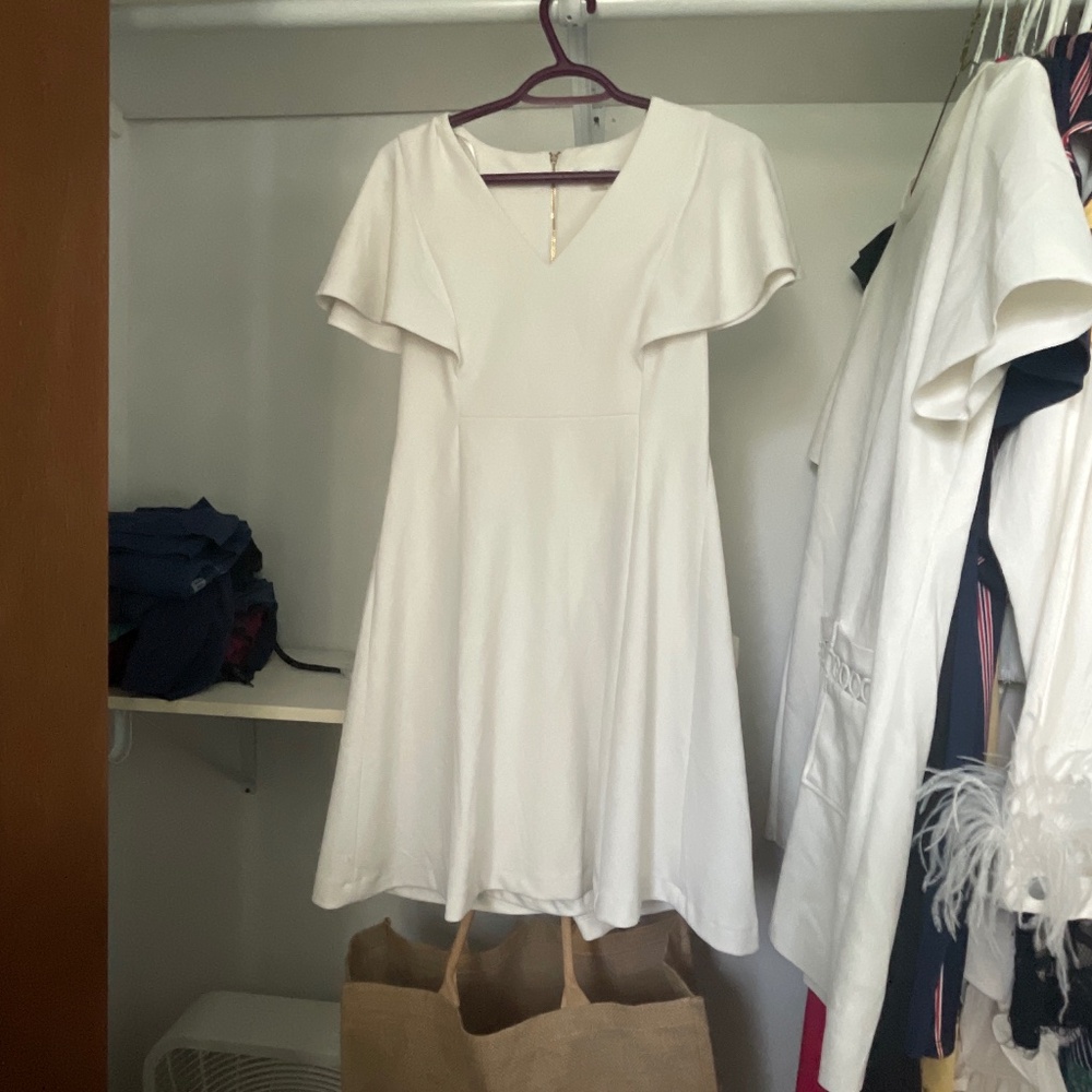 White dress Calvin Klein
